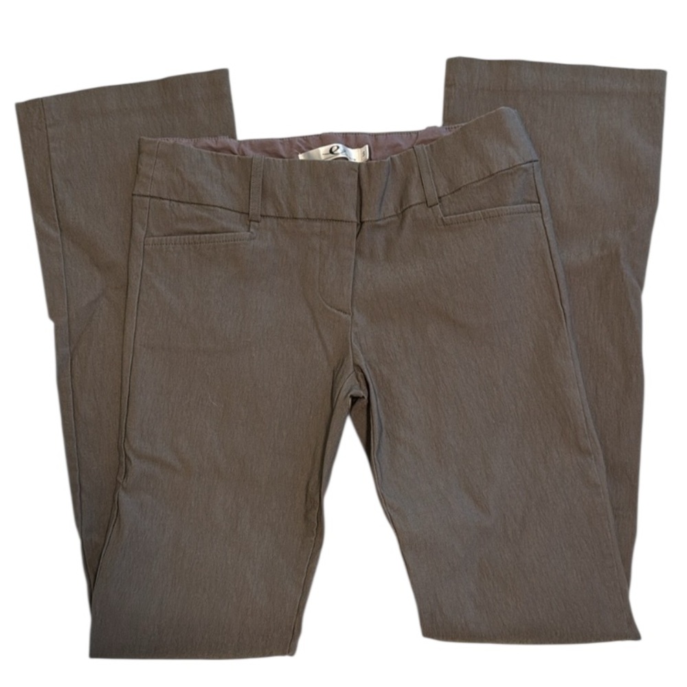 🌻 Etc Greyish Brownish Flare Bottom Work Trousers 🌻 - Picture 2 of 5